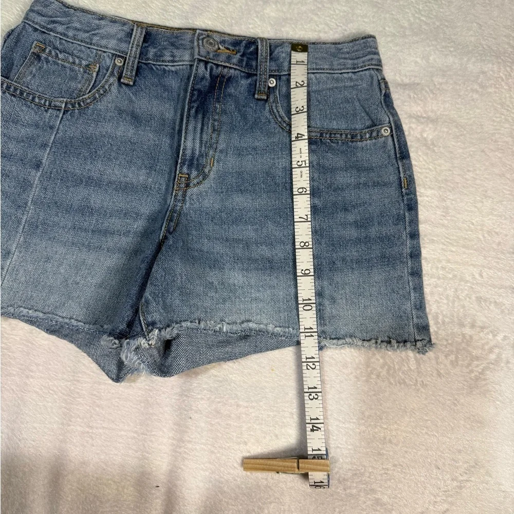 Old Navy Blue High-Waisted Denim Shorts